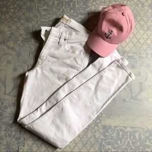 Madwell 9 inch high rise skinny jeans 27 tall